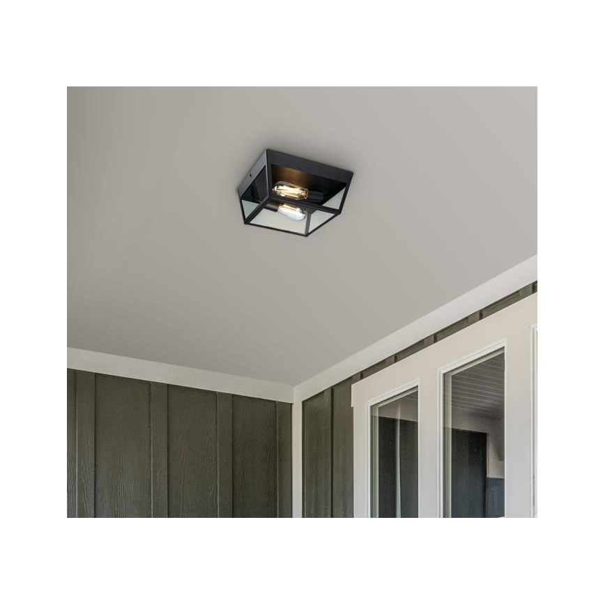 Westinghouse 61219 - Āra griestu lampa PETERSON 2xE27/40W/230V IP44