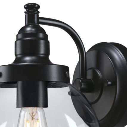 Westinghouse 61239 - Āra sienas lampa EDDYSTONE 1xE27/60W/230V IP44