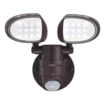 Westinghouse 63643 - LED Āra prožektors ar sensoru 2xLED/8,75W/230V IP44