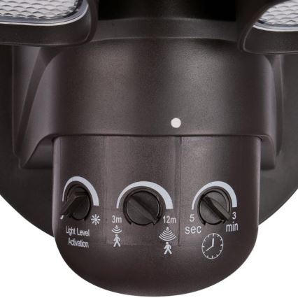 Westinghouse 63643 - LED Āra prožektors ar sensoru 2xLED/8,75W/230V IP44