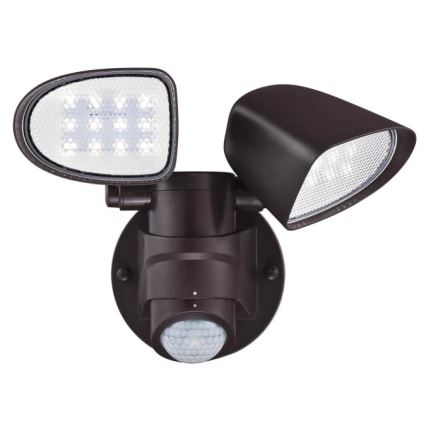 Westinghouse 63643 - LED Āra prožektors ar sensoru 2xLED/8,75W/230V IP44