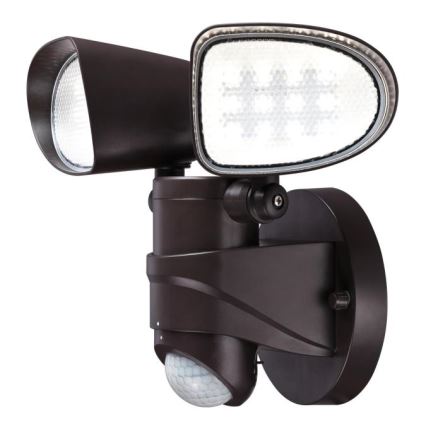 Westinghouse 63643 - LED Āra prožektors ar sensoru 2xLED/8,75W/230V IP44