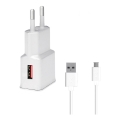 Winner Group- Ātrās uzlādes adapteris 1xUSB-A PD 18W + USB vads USB-C / USB-A 1m