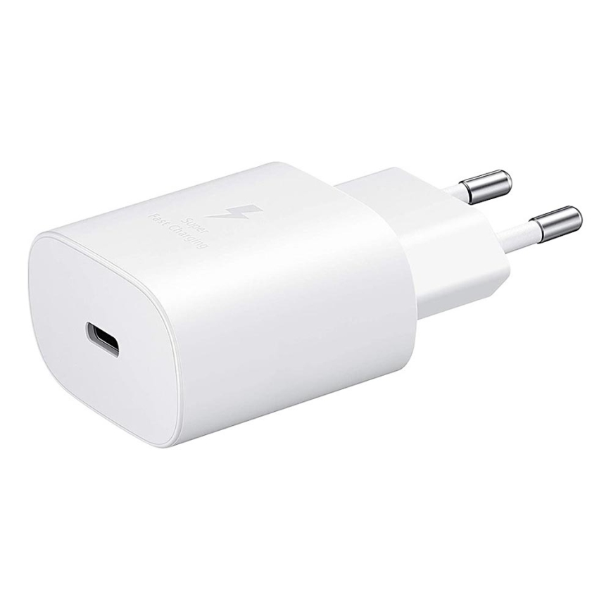 Winner Group - Ātrās uzlādes adapteris 1xUSB-C Power Delivery 25W balta