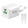 Winner Group - Ātrās uzlādes adapteris 2xUSB PD 30W + USB vads USB-C / USB-C 1m