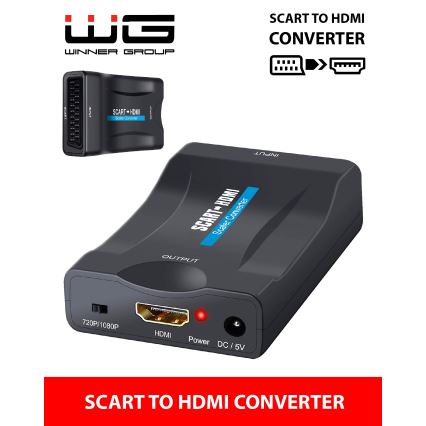 Winner Group - Audio video pārveidotājs SCART uz HDMI