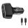 Winner Group - Auto lādētājs 1xUSB-C + 1xUSB-A Power Delivery 63W + USB vads USB-C / USB-C 1 m melna
