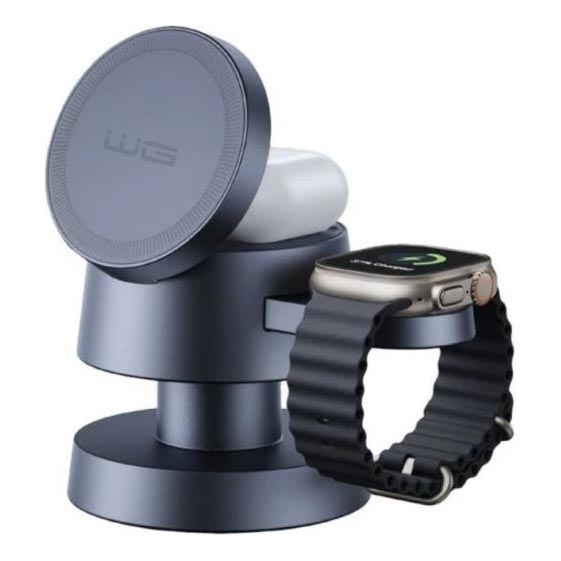 Winner Group - Bezvadu lādētājs 4 vienā MUSH8OOM 27W antracīts