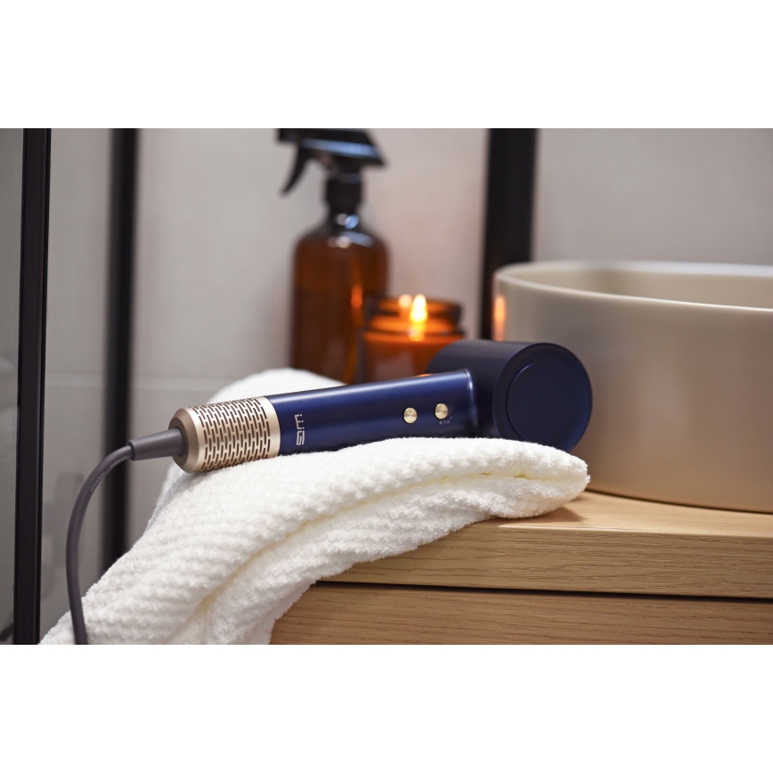Winner Group - Matu fēns ar jonizatoru Elegance Air 1600W/230V zila SCHUKO