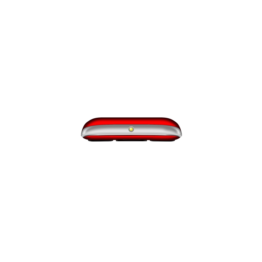 Winner Group - Mobilais tālrunis senioriem 1600 mAh sarkans