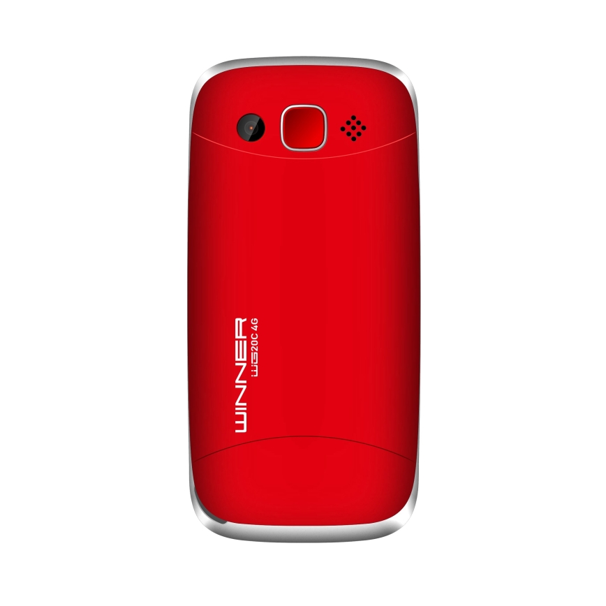 Winner Group - Mobilais tālrunis senioriem 1600 mAh sarkans