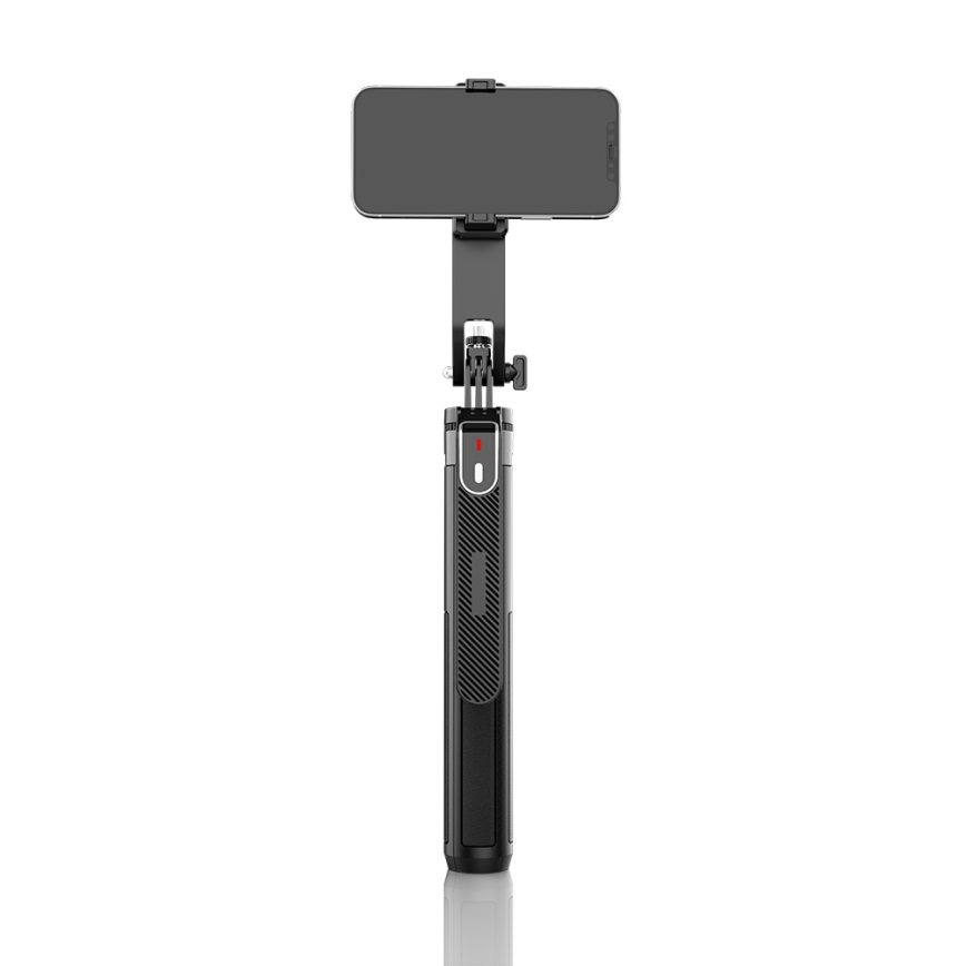 Winner Group - Selfiju nūja 3in1 ar statīvu 55 mAh 180 cm melna