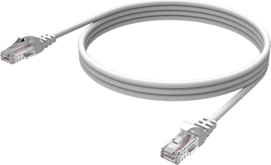 Winner Group - Tīkla Ethernet vads RJ45 / RJ45 CAT-6 2m balta