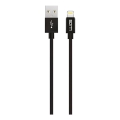 Winner Group - USB vads Lightning / USB-A 1m melna
