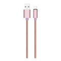 Winner Group - USB vads Lightning / USB-A 1m rozā