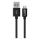 Winner Group - USB vads Micro USB / USB-A 3m melna