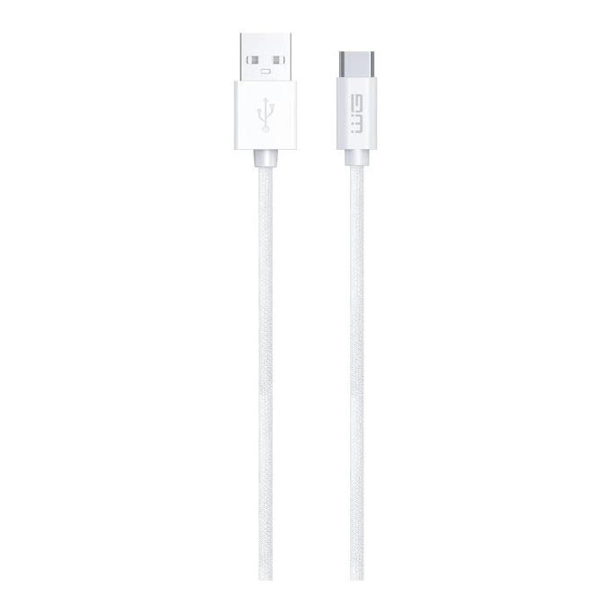 Winner Group - USB vads USB-C / USB-A 2m balta