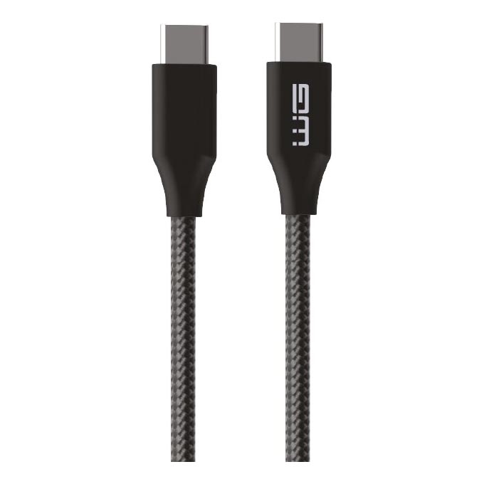Winner Group - USB vads USB-C / USB-C 140W 1,5m melna