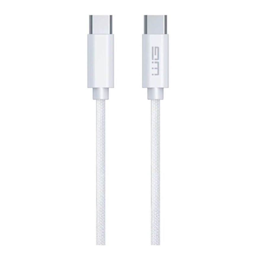 Winner Group - USB vads USB-C / USB-C 1m balta