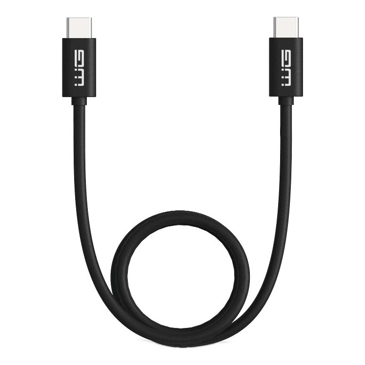 Winner Group - USB vads USB-C / USB-C 1m melna