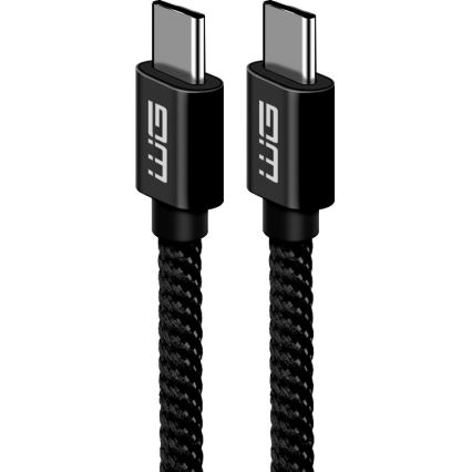 Winner Group - USB vads USB-C / USB-C 1m melna