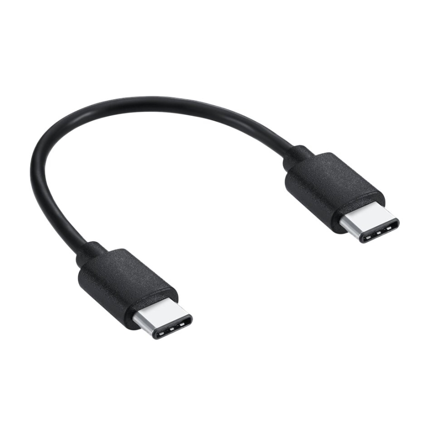 Winner Group - USB vads USB-C / USB-C 20cm melna
