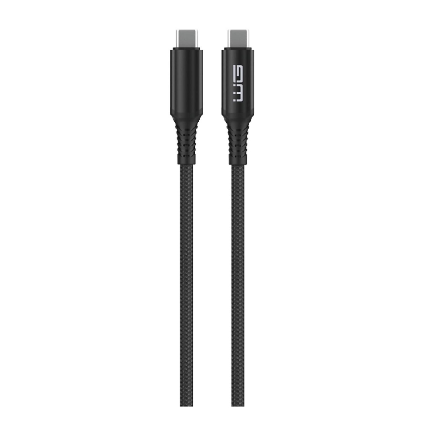Winner Group - USB vads USB-C / USB-C 240W 1m melna