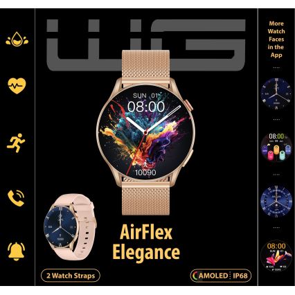 Winner Group - Viedpulkstenis AirFlex 2 Elegance 280 mAh IP68 zelta