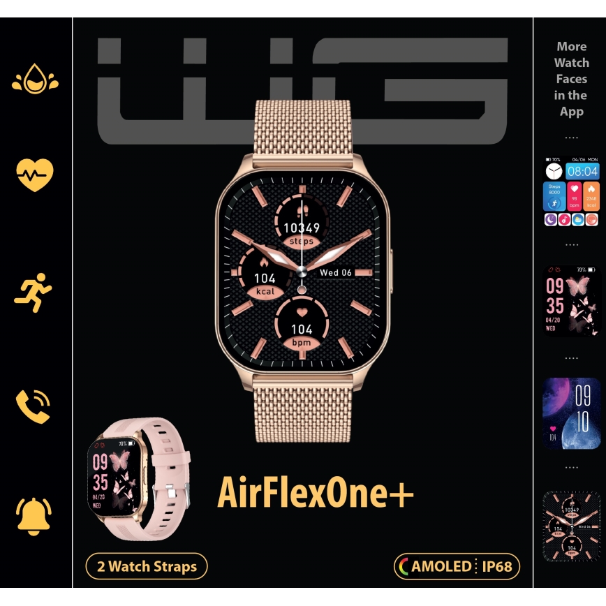 Winner Group - Viedpulkstenis AirFlexOne+ 300 mAh IP68 zelta