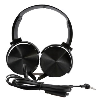 Wired headphones ar mikrofonu mini-jack C