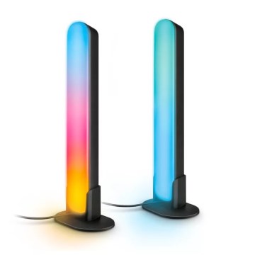 WiZ -KOMPLEKTS 2x LED RGBIC Dimmējams gaismeklis GRADIENT LED/8,2W/230V 2700-6500K Wi-Fi