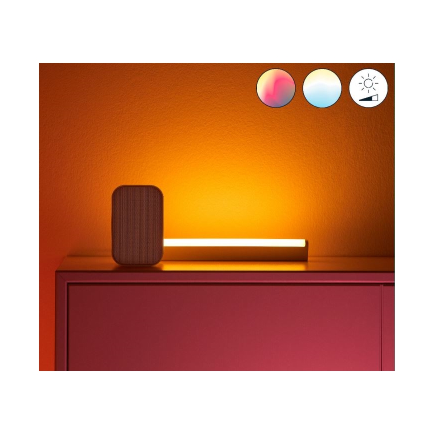 WiZ - KOMPLEKTS 2x LED RGBW Regulējama lampa BAR LED/5,5W/230V 2200-6500K Wi-Fi