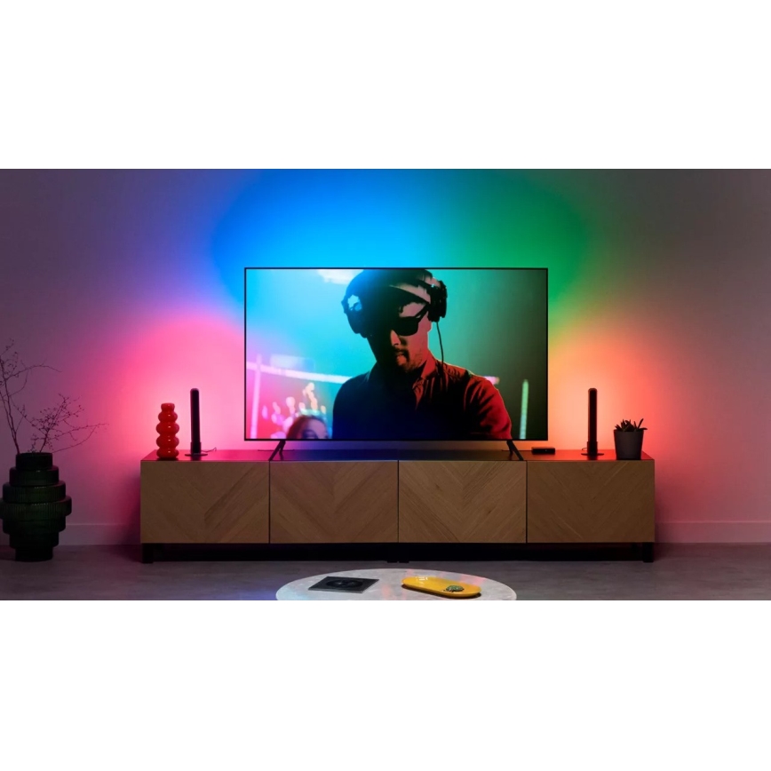 WiZ -KOMPLEKTS 2x LED RGBIC Dimmējams gaismeklis GRADIENT LED/8,2W/230V 2700-6500K Wi-Fi