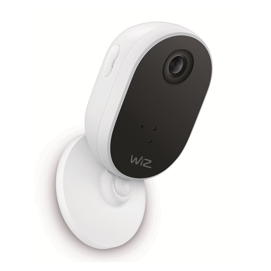 WiZ - Komplekts mājsaimniecības uzraudzībai: 1x kamera + 3x LED RGB spuldze A60 E27/8,5W/230V Wi-Fi