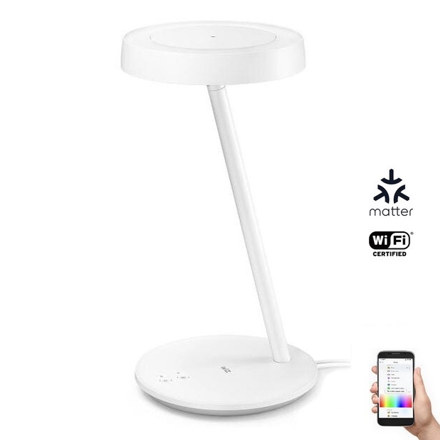 WiZ - LED Aptumšojama galda lampa PORTRAIT LED/10W/5V Wi-Fi 2700-6500K CRI 90