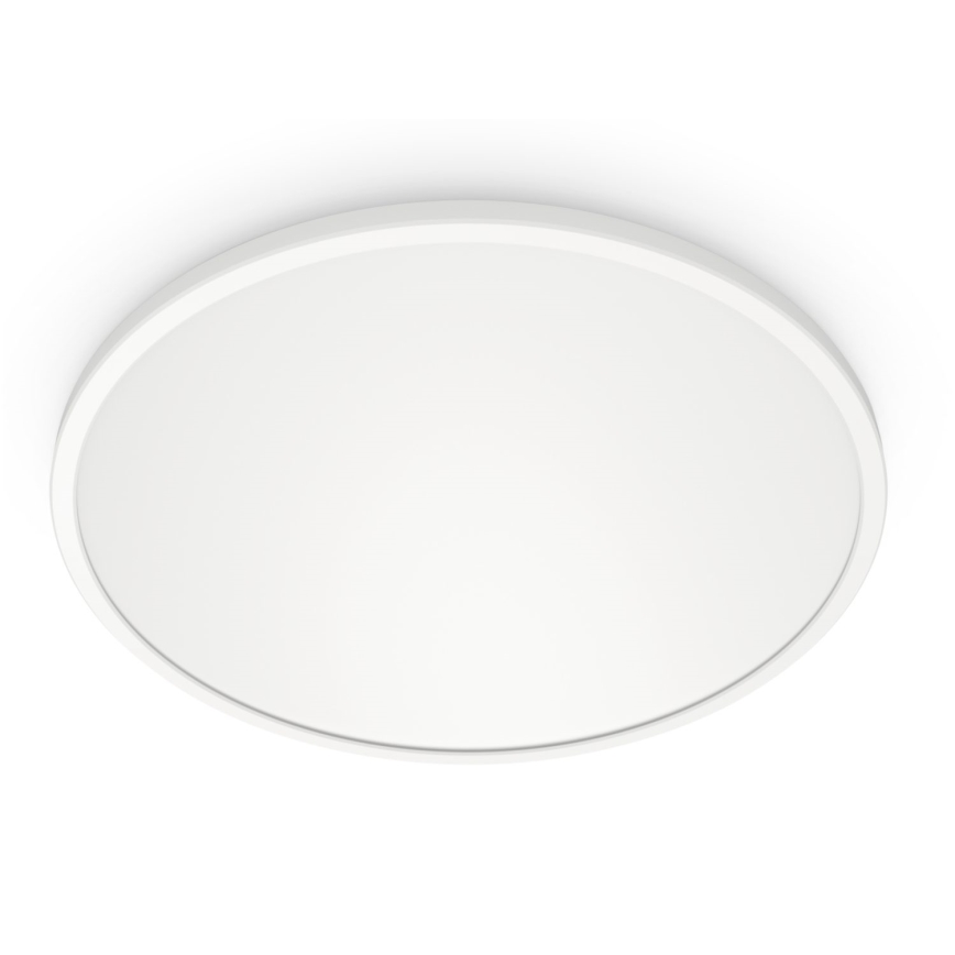 WiZ - LED Aptumšojama griestu lampa SUPERSLIM LED/16W/230V 2700-6500K Wi-Fi balta