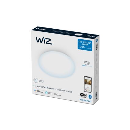 WiZ - LED Aptumšojama griestu lampa SUPERSLIM LED/17W/230V 4000K Wi-Fi