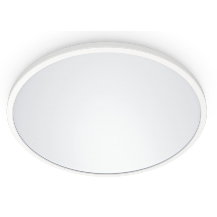 WiZ - LED Aptumšojama griestu lampa SUPERSLIM LED/22W/230V 2700-6500K Wi-Fi balta