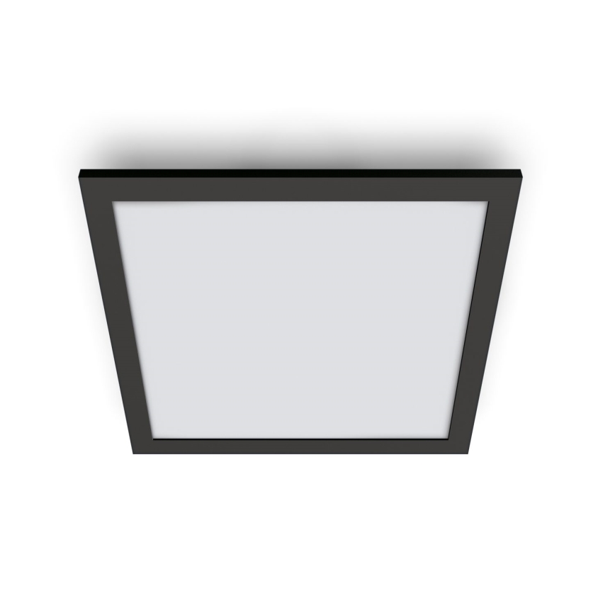 WiZ - LED Aptumšojama griestu lampa SUPERSLIM LED/36W/230V 2700-6500K Wi-Fi melna