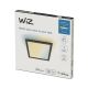 WiZ - LED Aptumšojama griestu lampa SUPERSLIM LED/36W/230V 2700-6500K Wi-Fi melna