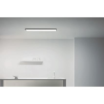 WiZ - LED Aptumšojams panelis SUPERSLIM LED/36W/230V 2700-6500K Wi-Fi melns