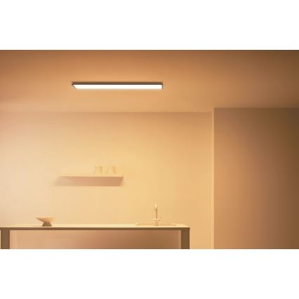 WiZ - LED Aptumšojams panelis SUPERSLIM LED/36W/230V 2700-6500K Wi-Fi melns