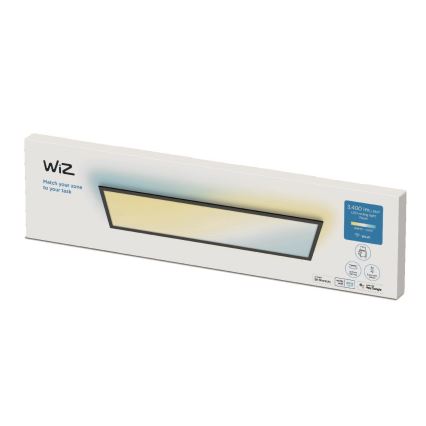 WiZ - LED Aptumšojams panelis SUPERSLIM LED/36W/230V 2700-6500K Wi-Fi melns