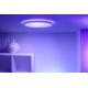 WiZ - LED RGB Aptumšojama griestu lampa SUPERSLIM LED/22W/230V 2700-6500K Wi-Fi, balta