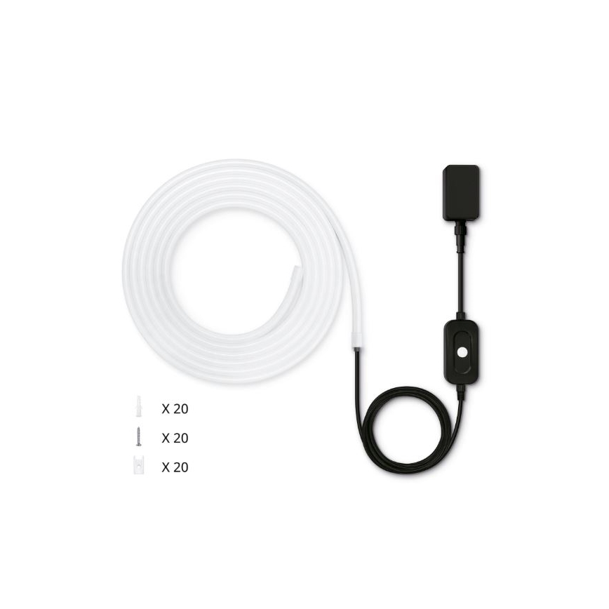WiZ - LED RGBW Aptumšojama āra josla 5m LED/24W/230V 2700-5000K Wi-Fi IP65