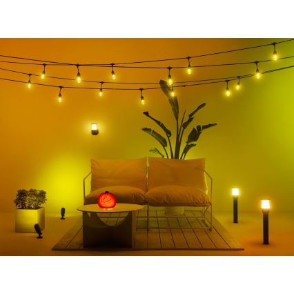WiZ - LED RGBW Aptumšojama āra lampa ELPAS LED/4,8W/12/230V 2700-5000K IP65 Wi-Fi