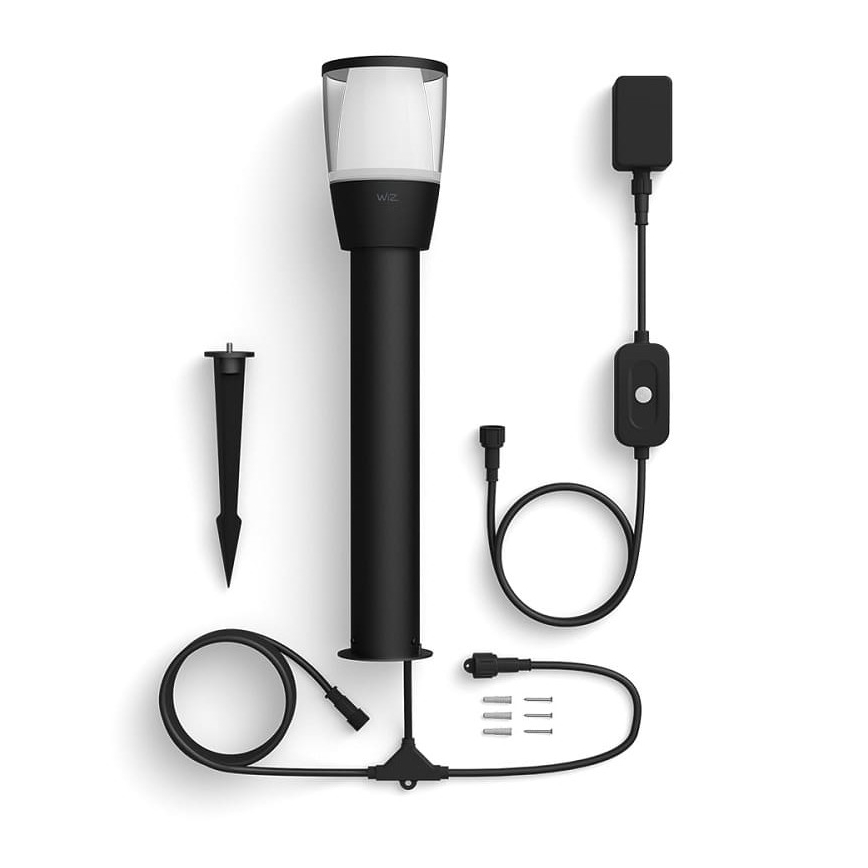 WiZ - LED RGBW Aptumšojama āra lampa ELPAS LED/4,8W/12/230V 2700-5000K IP65 Wi-Fi