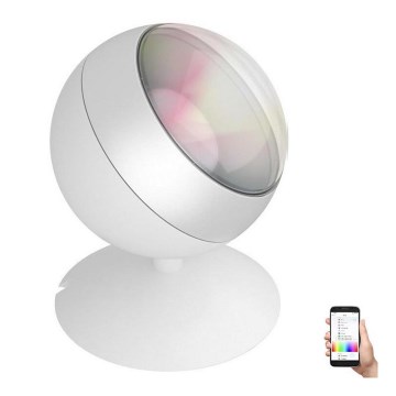 WiZ - LED RGBW Aptumšojama galda lampa QUEST LED/13W/230V 2200-6500K Wi-Fi balta