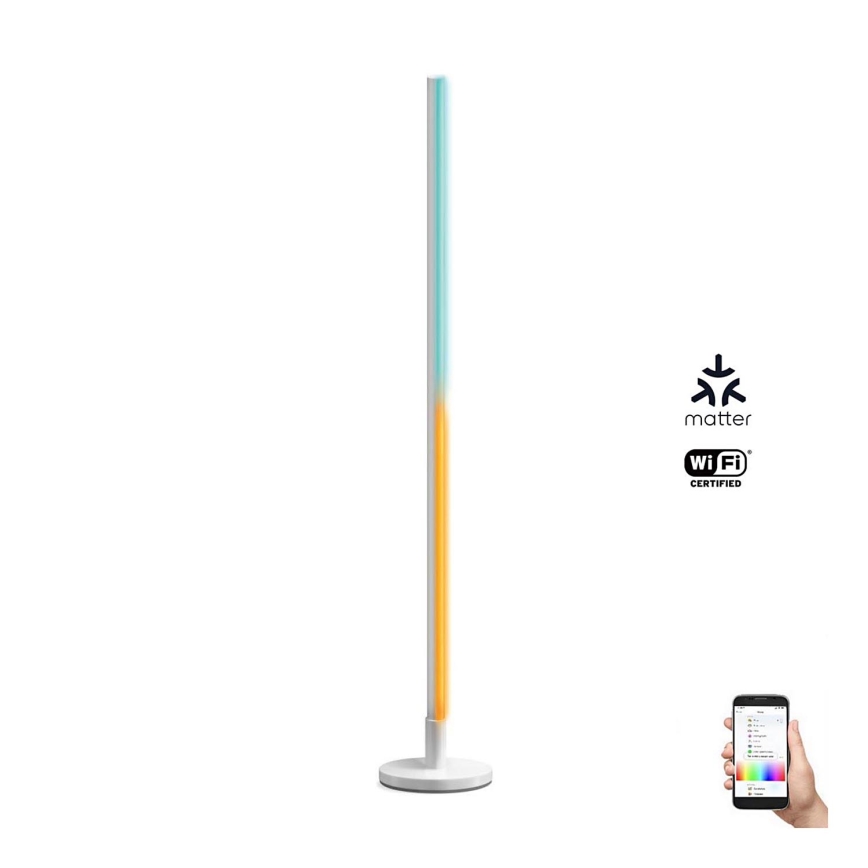 WiZ - LED RGBW Aptumšojama grīdas stāvlampa POLE LED/13W/230V 2200-6500K Wi-Fi