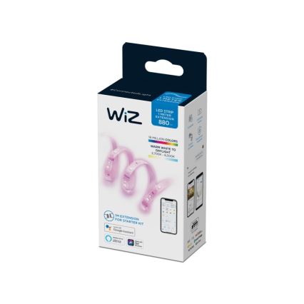 WiZ - LED RGBW Aptumšojama josla 1m LED/11W/12V 2700-6500K Wi-Fi